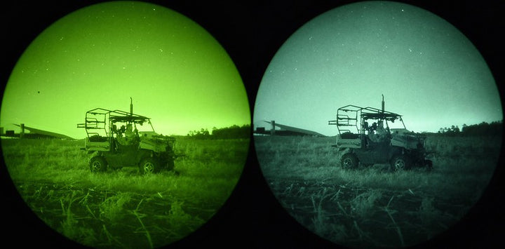 Night Vision: Green Phosphor vs. White Phosphor